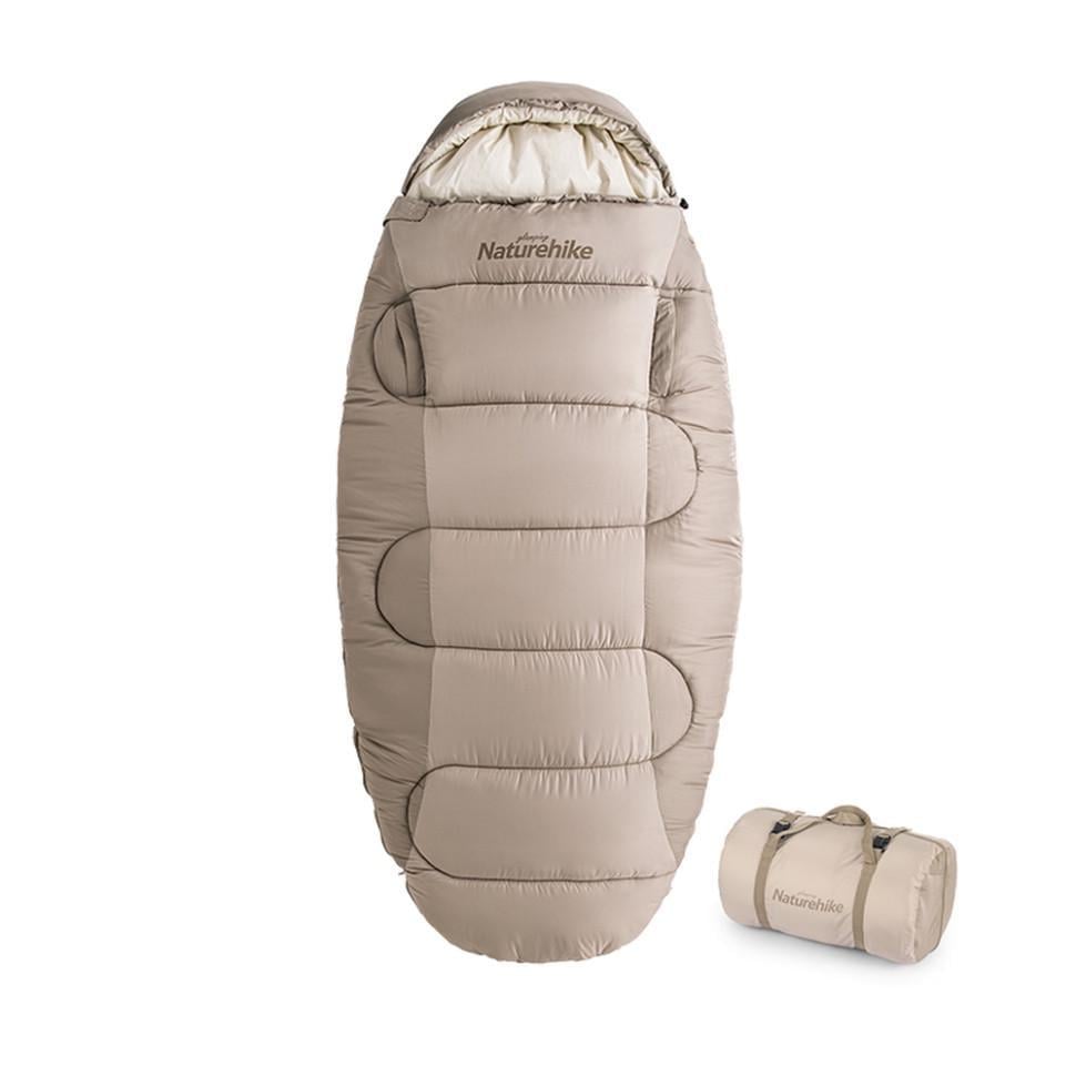 Спальний мішок овальний Naturehike PS300 CNK2350WS026 Бежевий