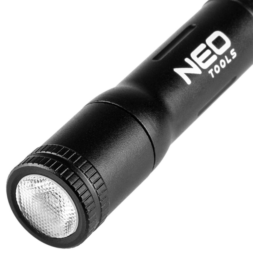 Фонарь ручной Neo Tools мини Osram LED P9 алюминиевый 1xAAA IPX4 100 люмен 9 г 6 см (99-068) - фото 2