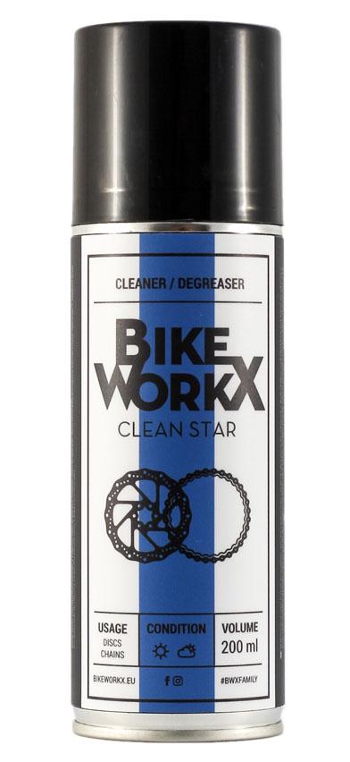 Очиститель BikeWorkX Clean Star 200 мл - фото 1