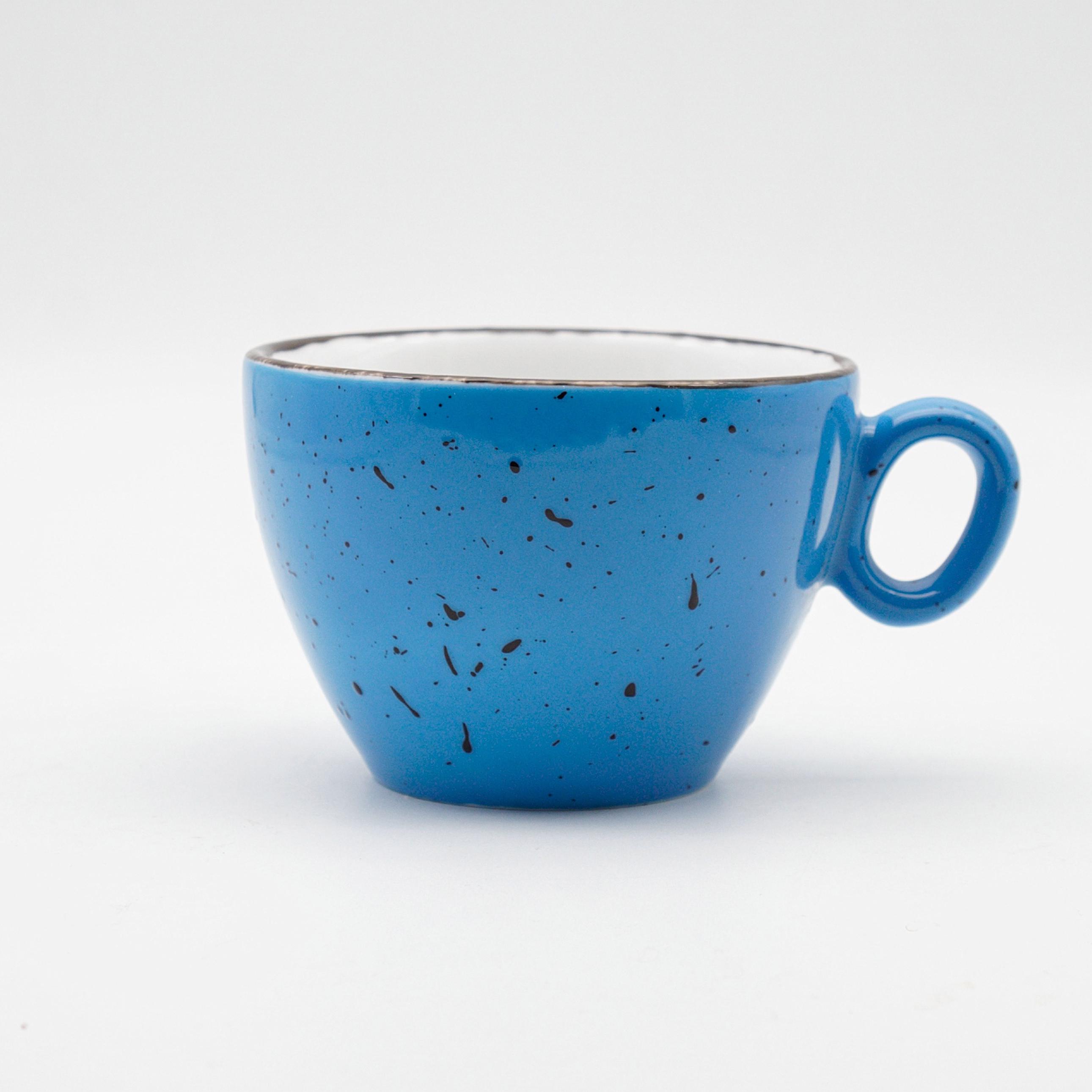 Чашка INKER Luna 350 мл Iris dots blue - фото 1