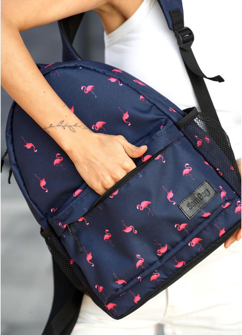 Рюкзак жіночий Sambag Brix PJT Flamingo 40x27x15 см (11711053) - фото 5 Рюкзак жіночий Sambag Brix PJT Flamingo 40x27x15 см (11711053) - фото 5