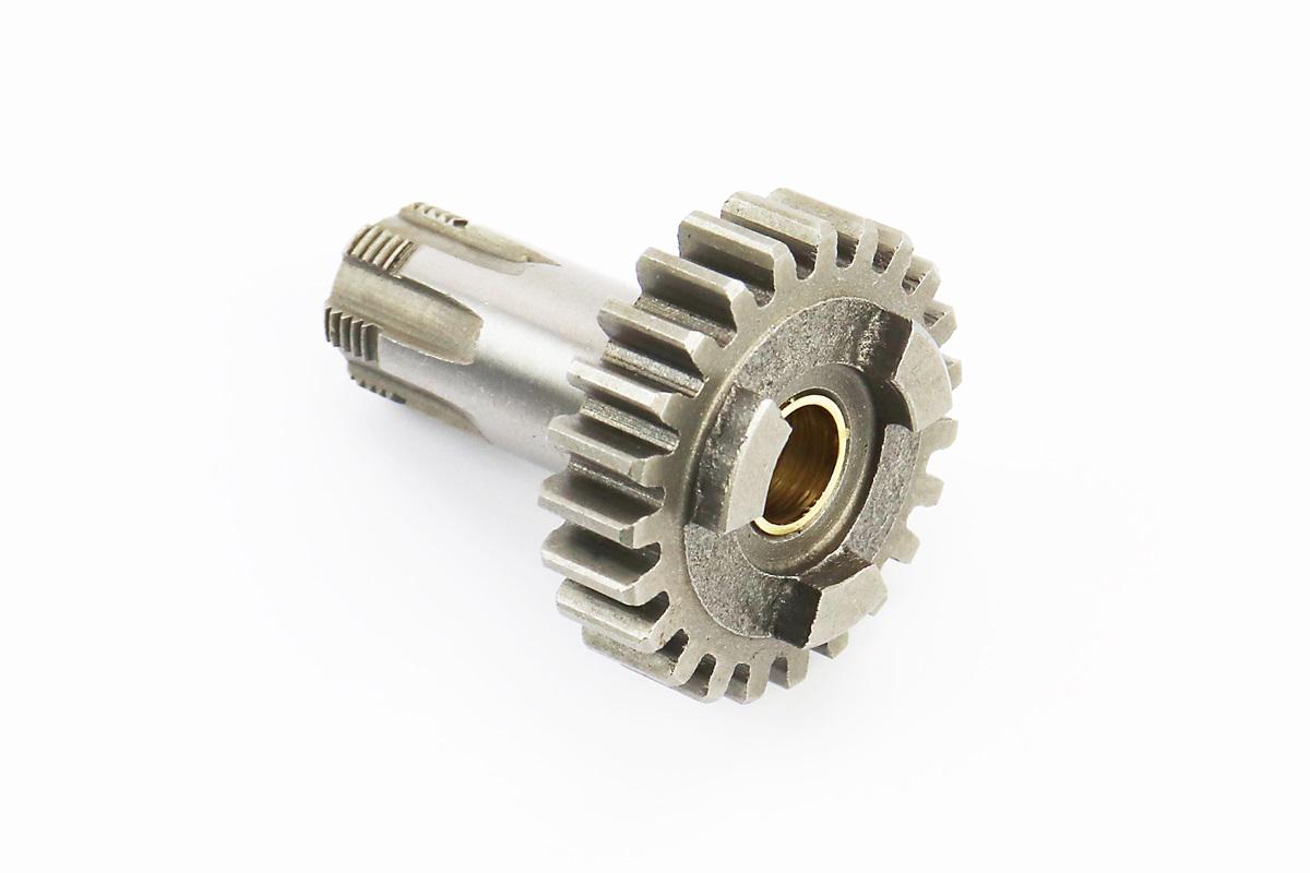 Вал вторичный передней звезды 23 зуба 60,5 мм к мотоциклам (340189)