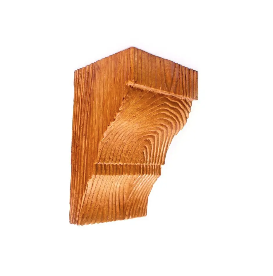 Консоль балки полиуретановая DECOWOOD Рустик EQ 036 classic 12х12 Светлый (2355920748)