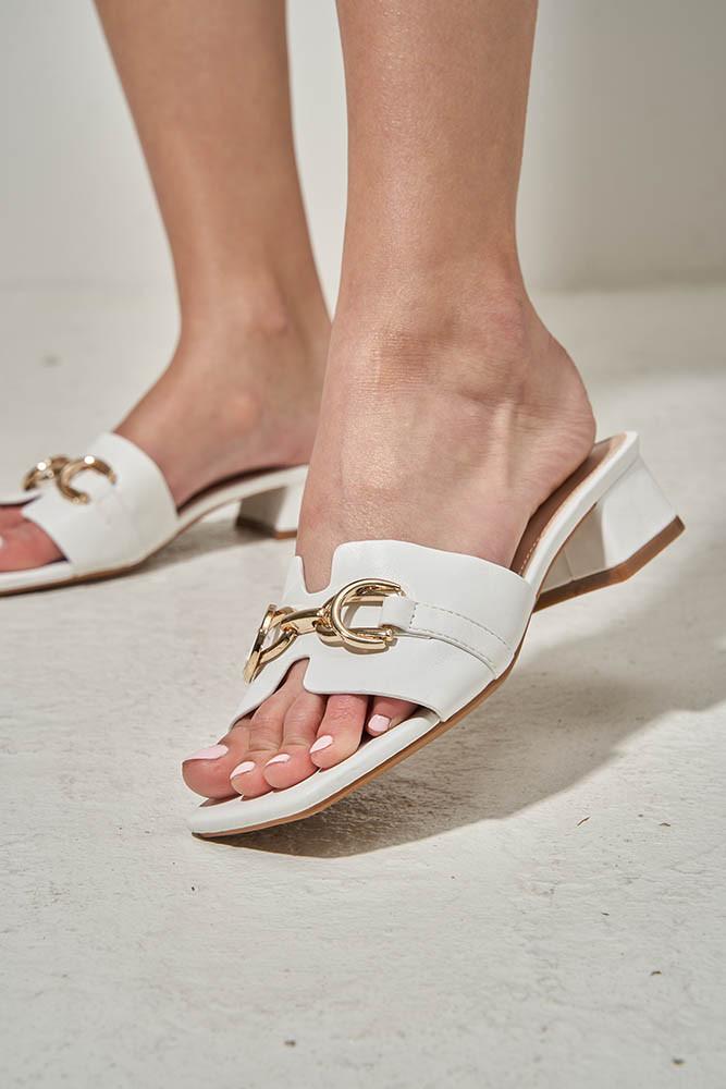 Сабо жіночі SOPRA р. 37 Білий (167454)