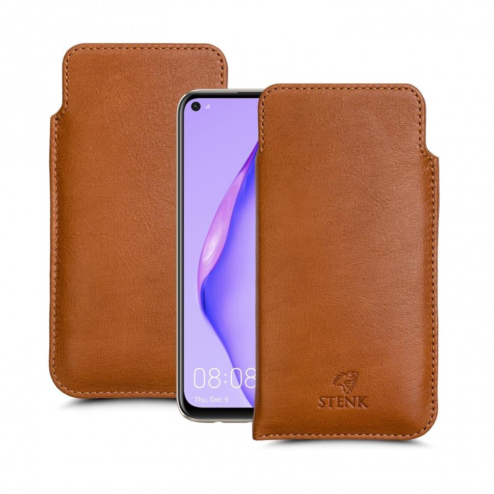 Футляр Stenk Elegance для Huawei P40 lite Camel (65201)