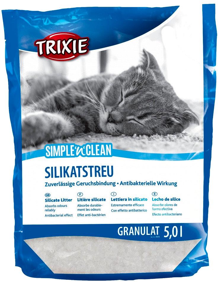 Наполнитель для кошачьего туалета Trixie SimplenClean силикагелевый впитывающий 2,3 кг 5 л (4011905040264)