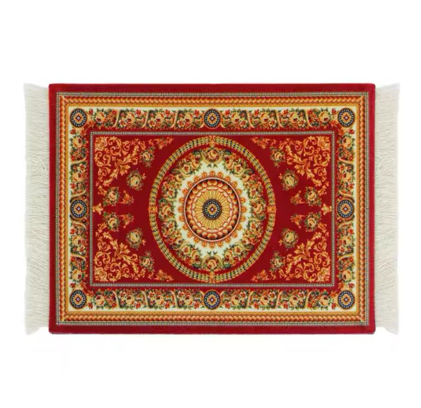 Килимок для мишки комп'ютера NPK перський водонепроникний U 180х260х3 мм Різнокольоровий (472282139)