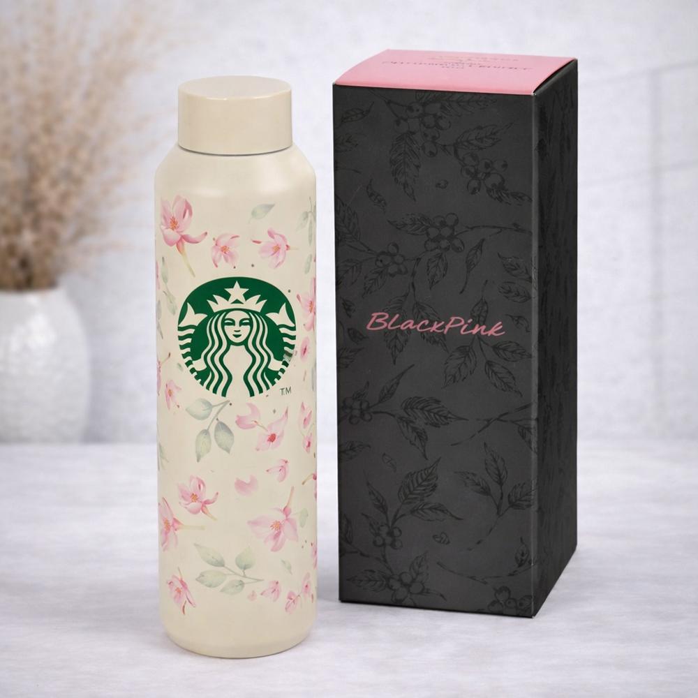 Термобутылка для воды 124714 590 мл из нержавеющей стали 304 Бежевый