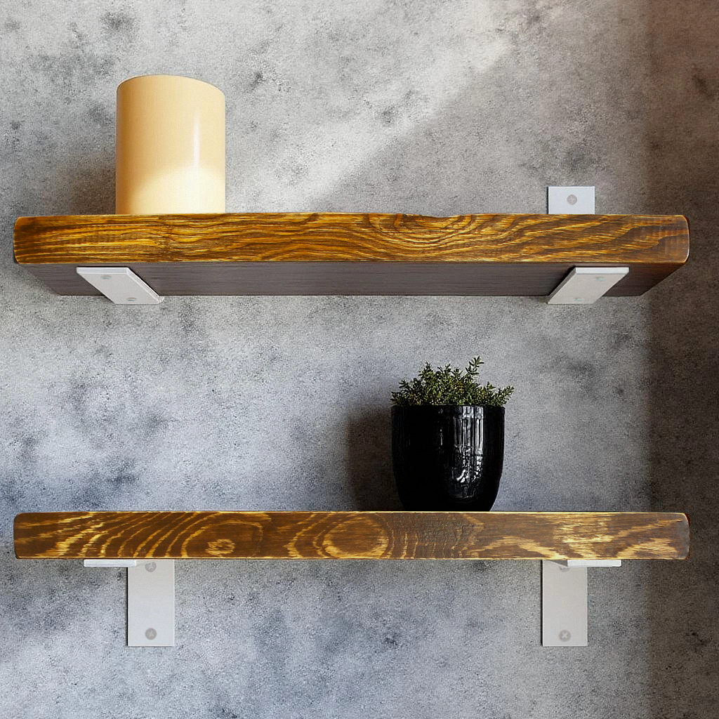 Держатель для полок Лофт универсальный 235х100 мм 1 шт. Белый - фото 2