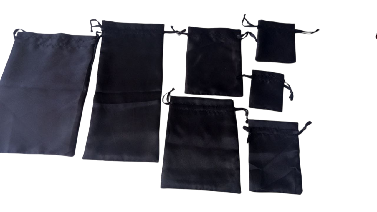 Набор мешочков 7 шт. Черный