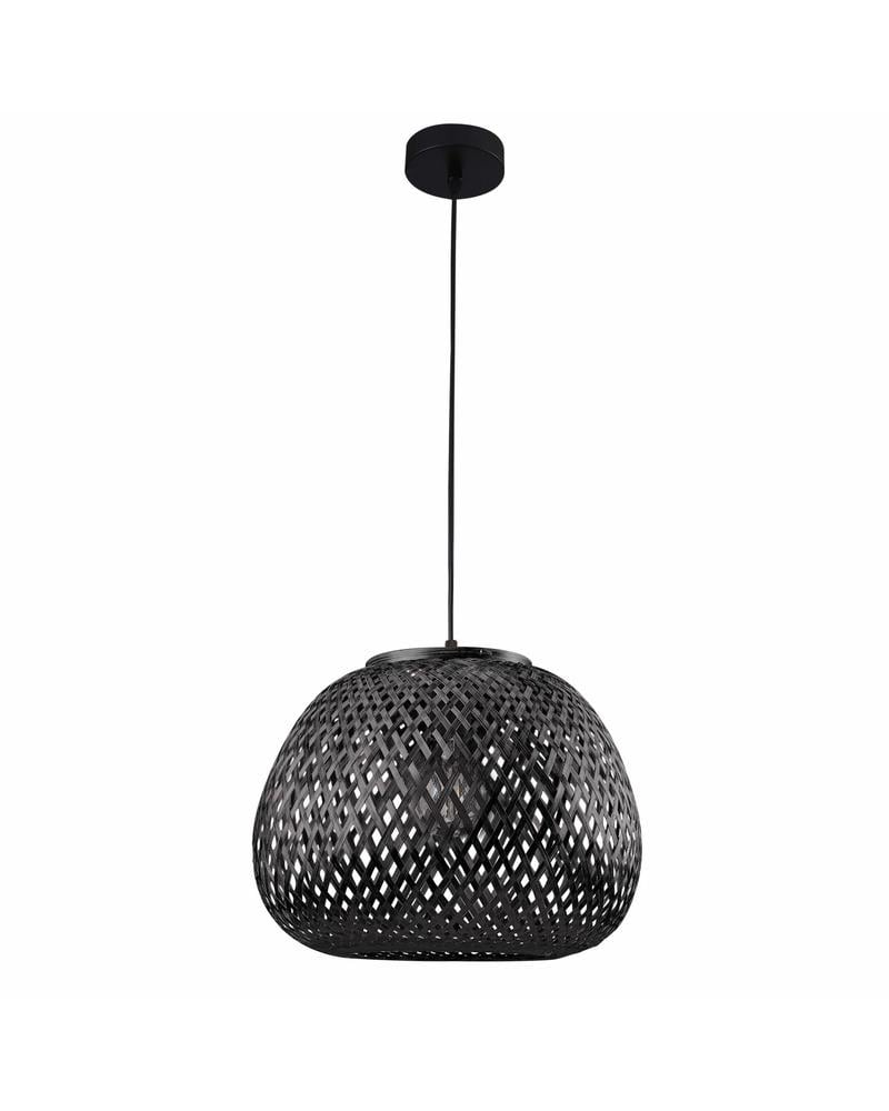 Подвесной светильник Polux 329219 Zanzibar в стиле бохо E27 1x20W IP20 Черный (G329219)