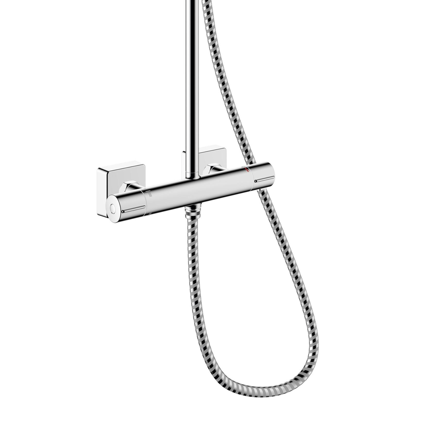 Душевая система с термостатом Hansgrohe Vernis Shape EcoSmart 26097000 Хром (142809) - фото 4