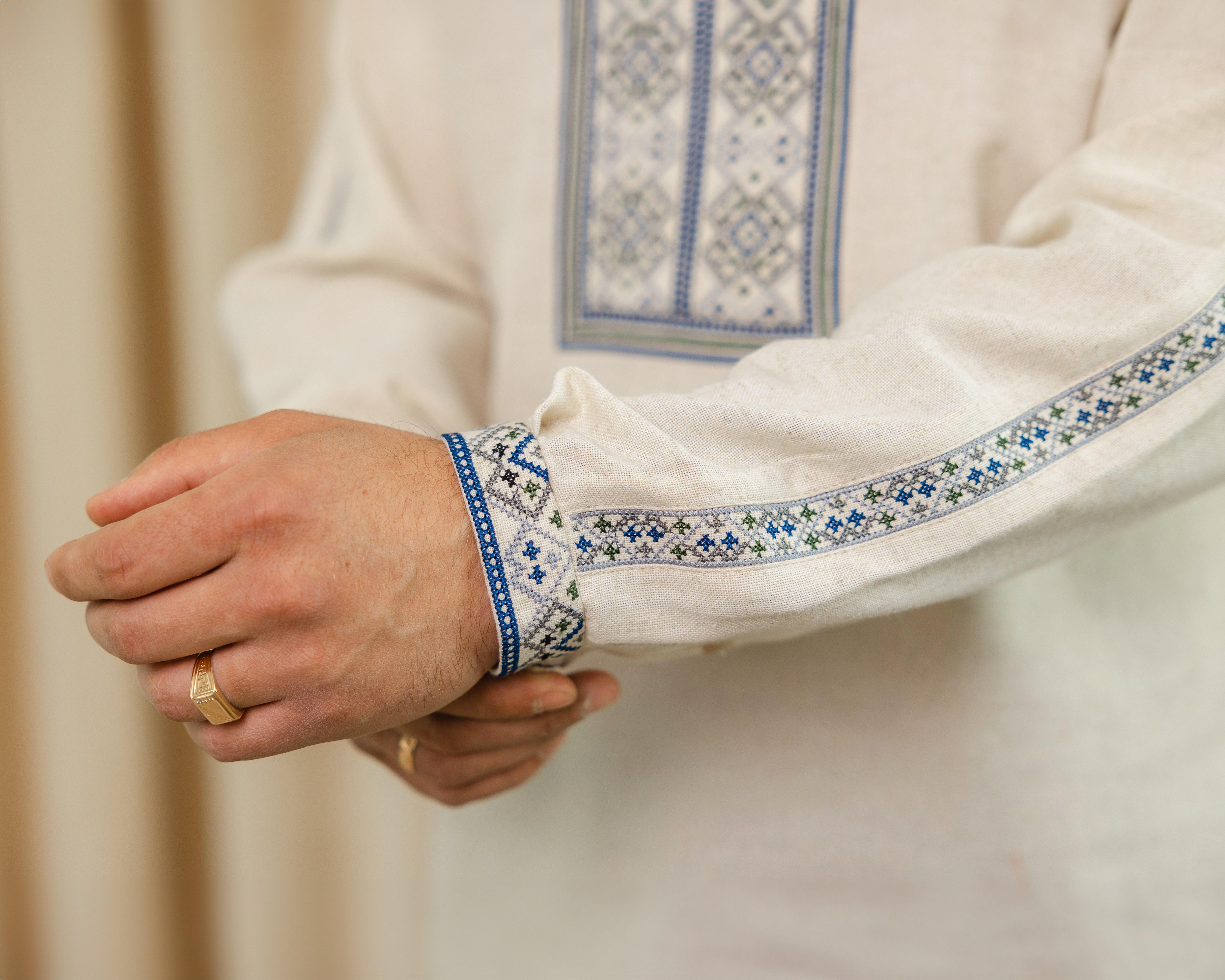 Рубашка-вышиванка мужская XRmaster Сокол 3XL (0002201-XXXL) - фото 10