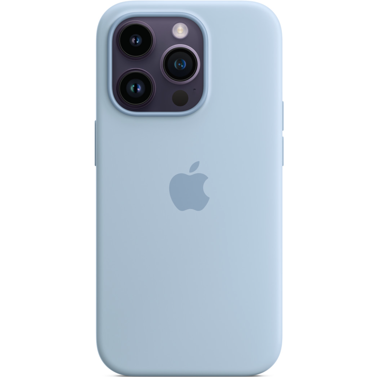 Чехол-накладка Silicone Case with MagSafe for iPhone 14 Pro Max, Sky - фото 2