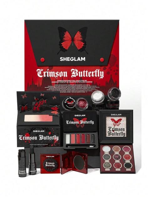 Набор косметики для макияжа бабочки Crimson Butterfly Full Collection Set от Sheglam