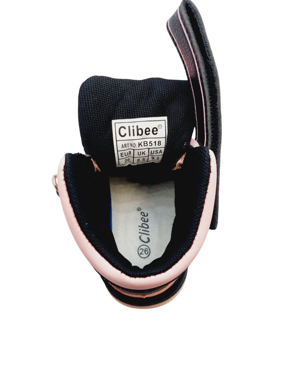 Ботинки демисезонные для девочек Clibee KB5185185/33 р. 33 Розовый - фото 5 Ботинки демисезонные для девочек Clibee KB5185185/33 р. 33 Розовый - фото 5