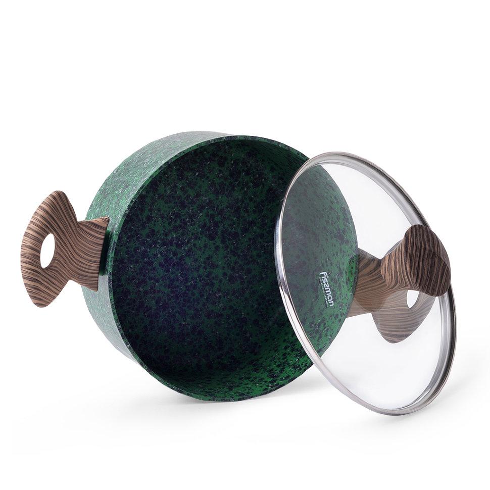 Кастрюля Fissman Malachite 20x9,8 см 2,7 л (4318) - фото 2 Кастрюля Fissman Malachite 20x9,8 см 2,7 л (4318) - фото 2