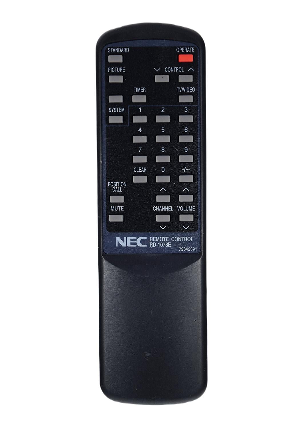 Пульт для телевизора Nec RD-1078E (550)