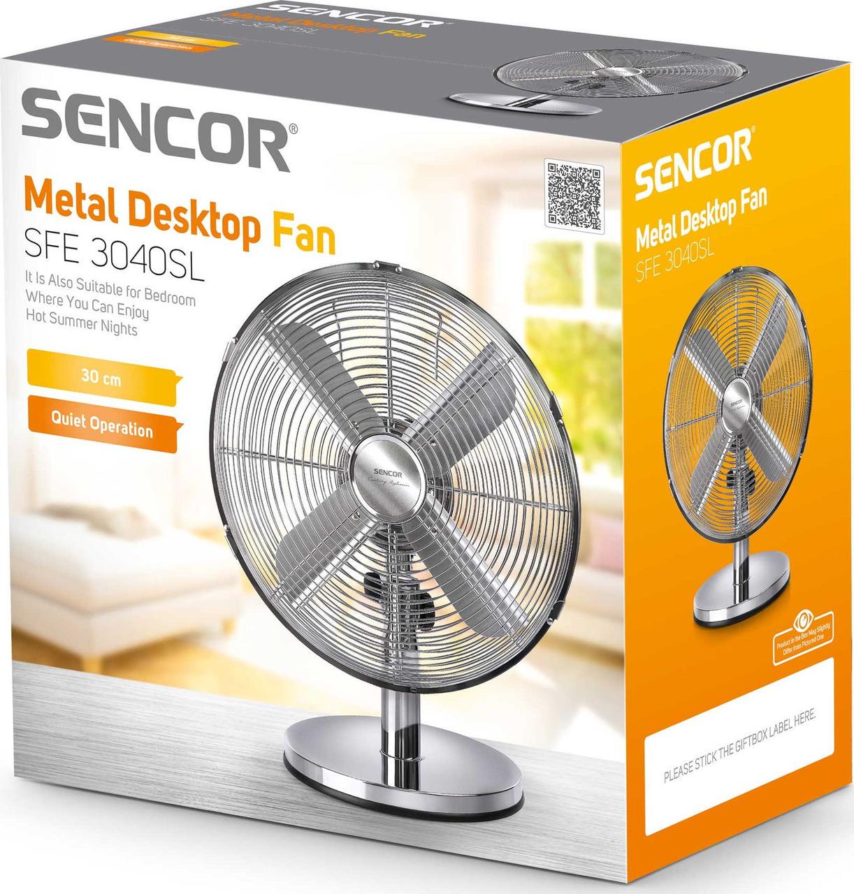 Вентилятор настільний Sencor SFE 3040SL (289707) - фото 8 Вентилятор настільний Sencor SFE 3040SL (289707) - фото 8