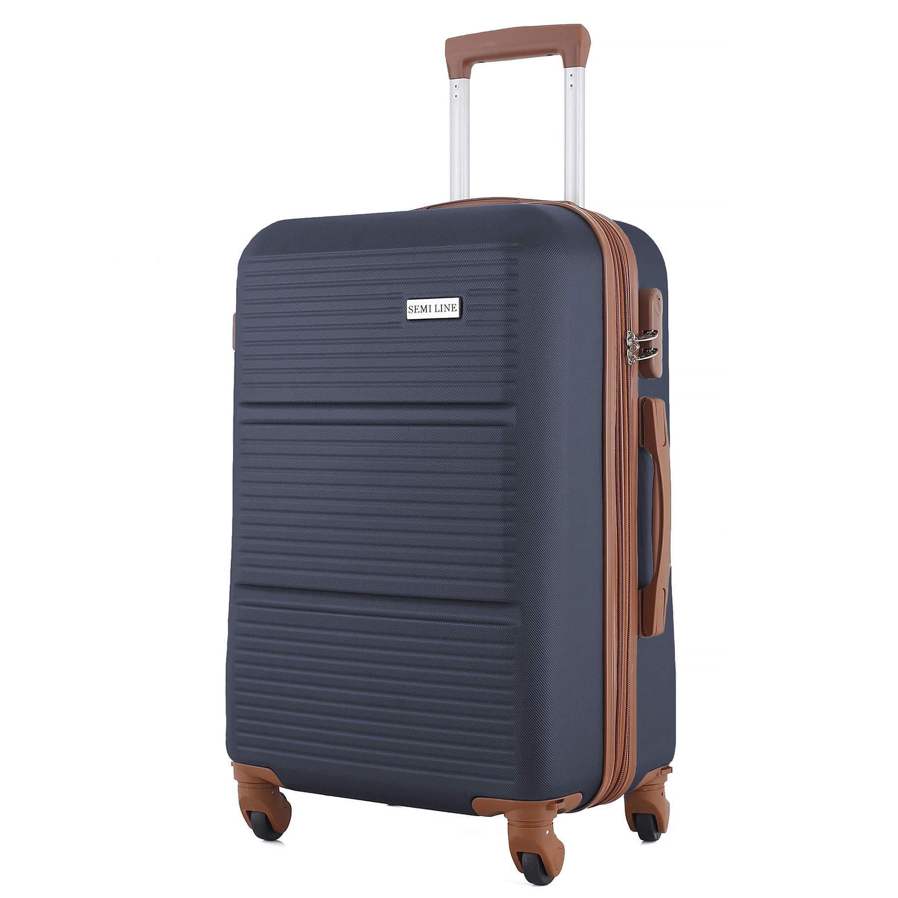 Чемодан Semi Line 24" M Navy (T5642-2)