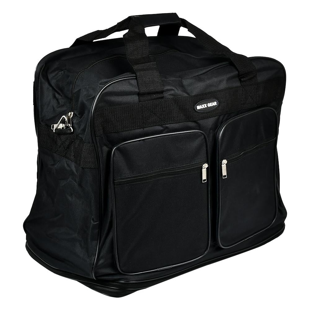 Дорожная сумка на колесах GearMaxx R33489-36 полиэстер с металлом расширитель 36" Черный (R33489-36)