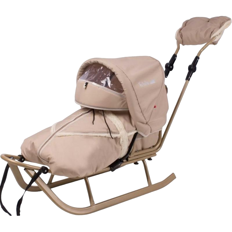 Санки Adbor Piccolino комплект deLux Золотой