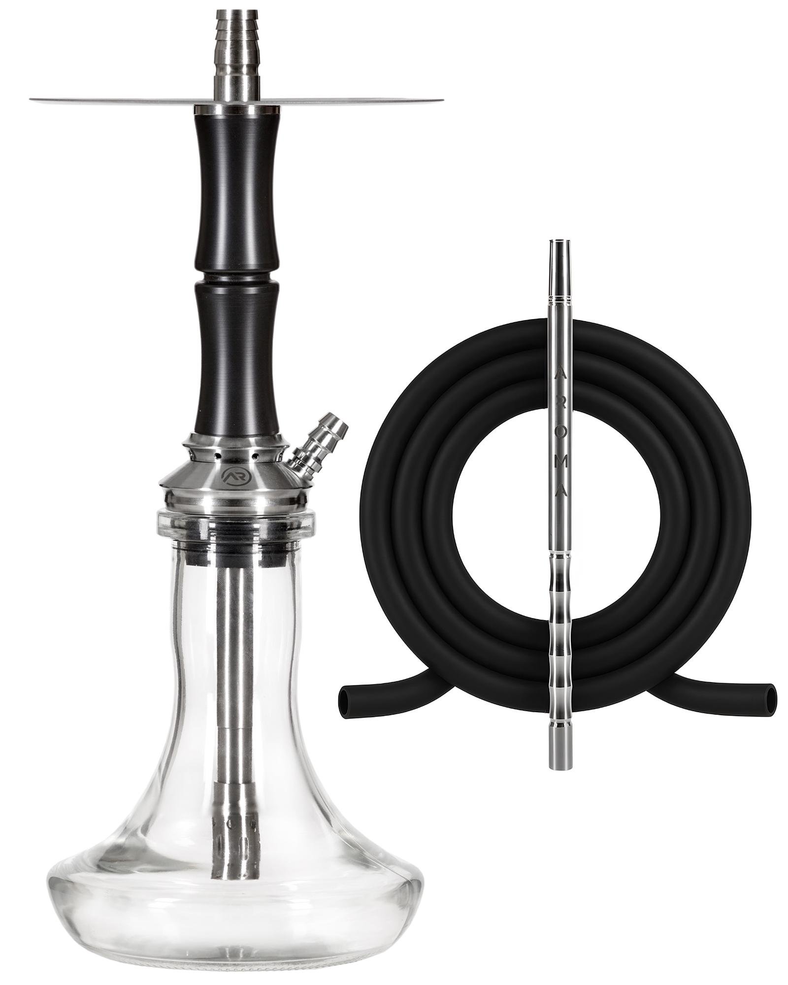 Кальян Aroma Hookah Steel Charlie Mini Black