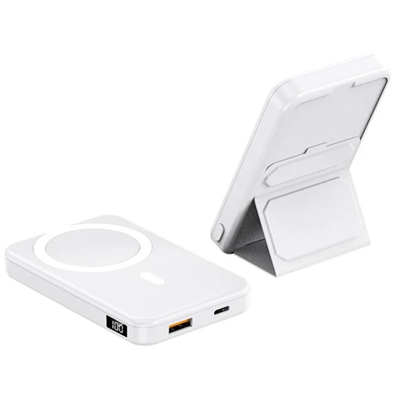 Повербанк JJT-A27-1 Color MagSafe 10000 mAh PD20W+QC 22,5W с БЗП Белый - фото 2