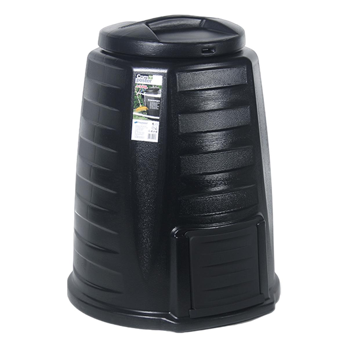 Компостер садовый Prosperplast IKECO340-S411 Ecocompo composter 780х1040 мм 340 л Черный - фото 1