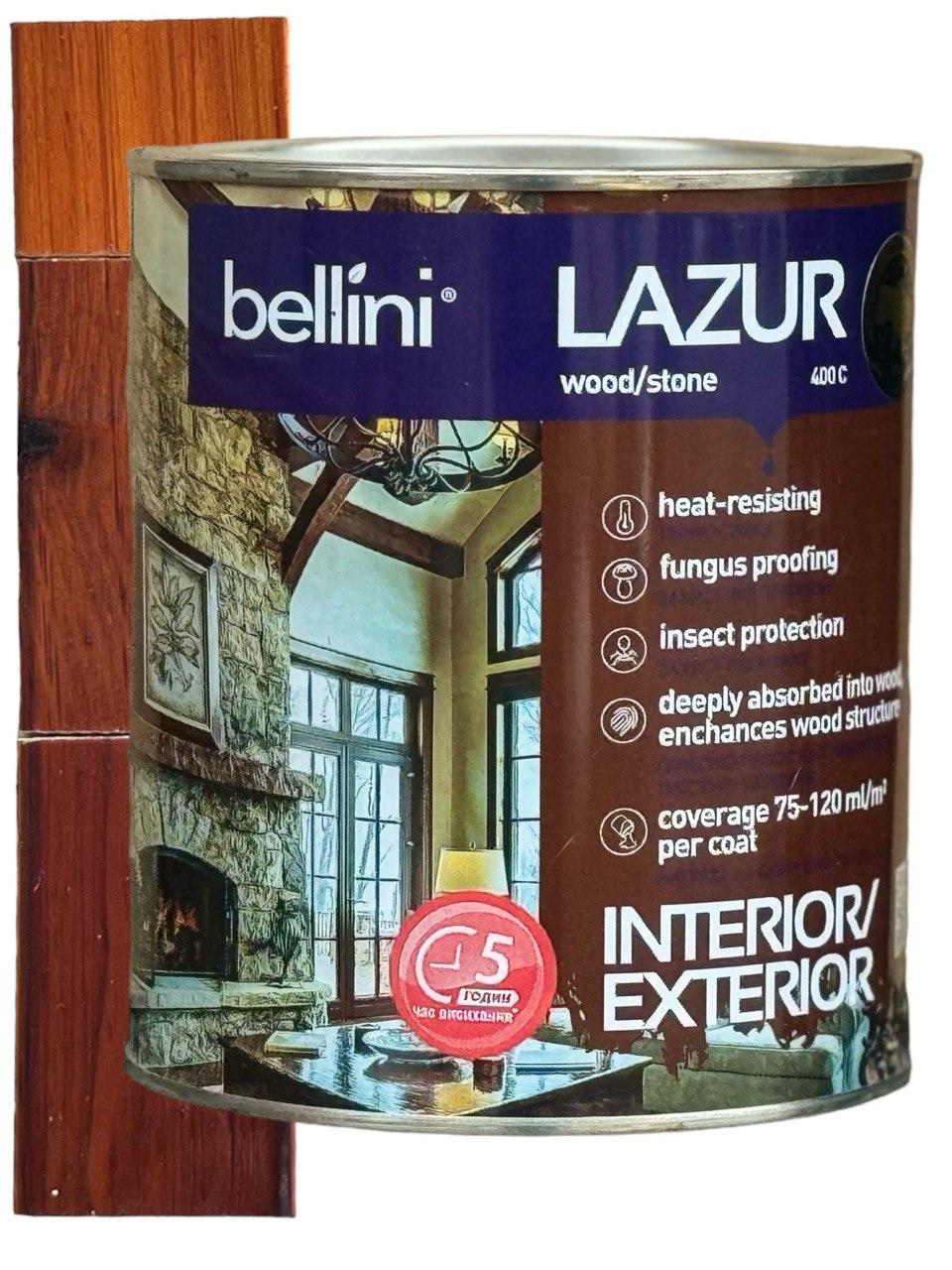 Лазурь Bellini 2,5 л Темный дуб (635991811) - фото 1