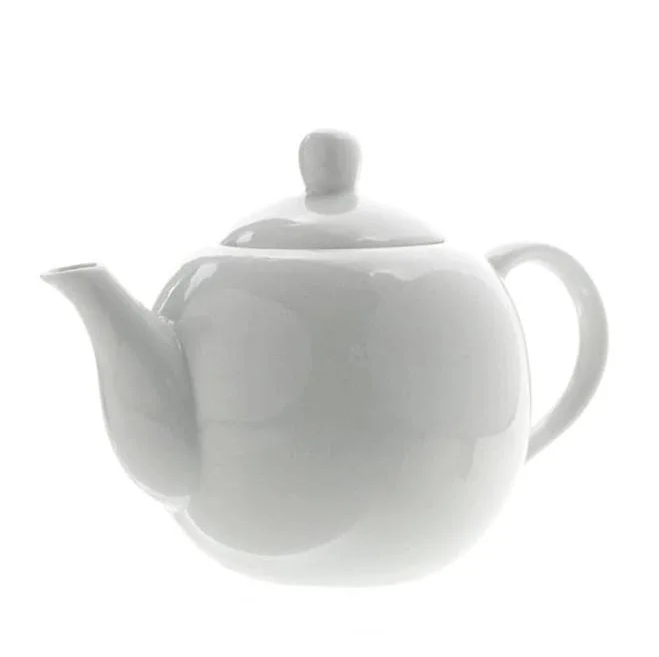Чайник фарфоровый Flora 1 л Белый 45151