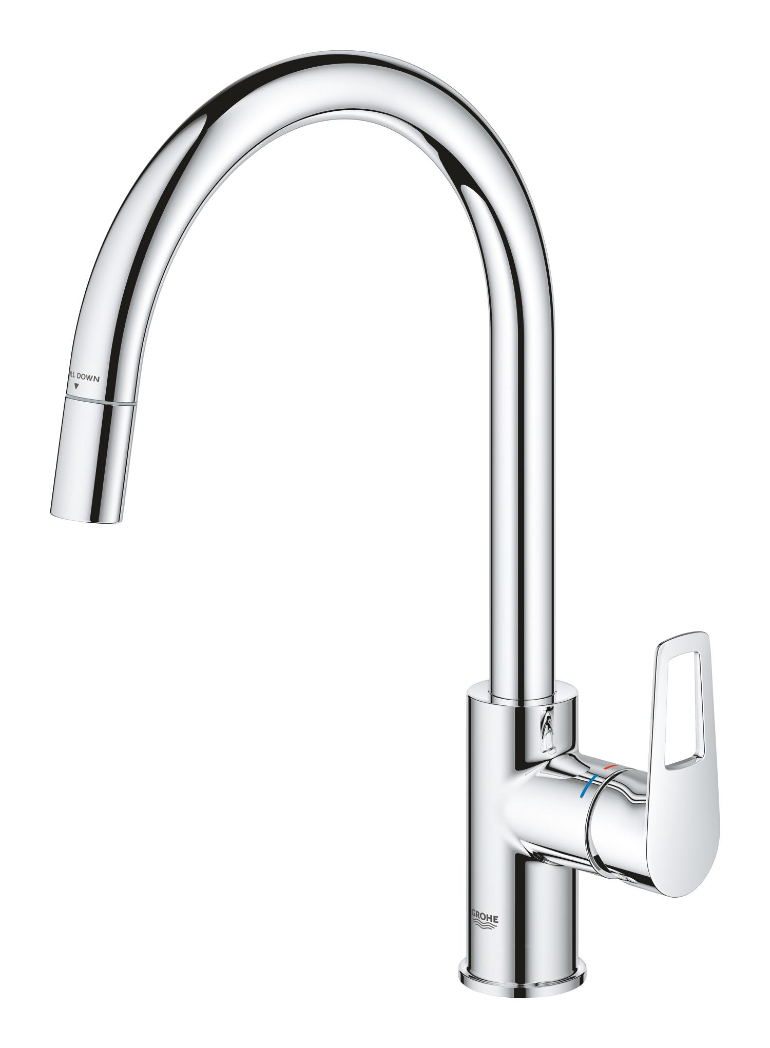 Змішувач для кухні Grohe BauLoop одноважільний (30543000) - фото 5