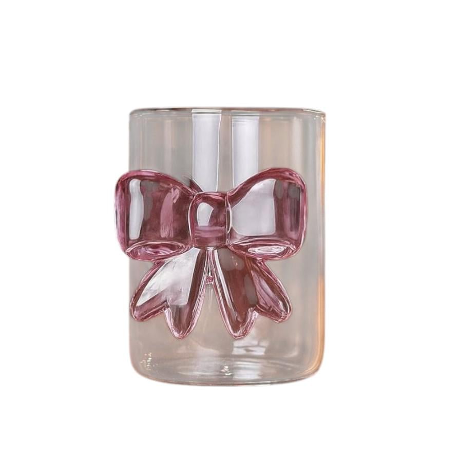 Бокал стеклянный с бантиком 270 мл (OS-8030-482)