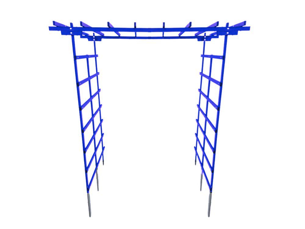 Опора цветочная SIMBUD Малинская лестница 150 см Синий (27884036) - фото 1 Опора цветочная SIMBUD Малинская лестница 150 см Синий (27884036) - фото 1