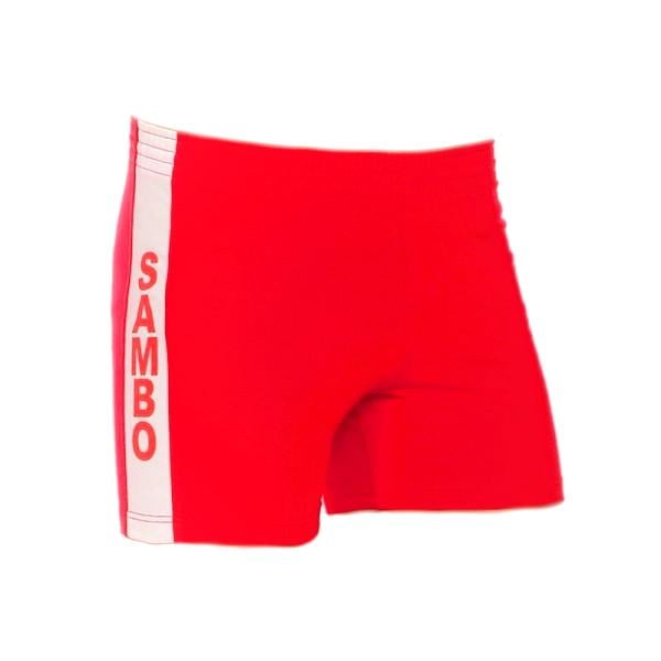 Шорты для самбо Green Hill р. 44/46 рост 165 см Красный (6936116106065)