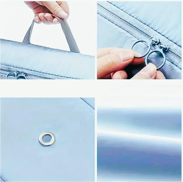 Сумка-органайзер компресійна для речей EasyFold 30х30х18 см Блакитний (22391144) - фото 4