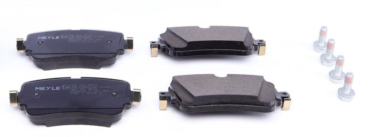 Колодки гальмівні задні Meyle Audi A6/A7/A8/Q7/Q8 15- (025 223 0717)