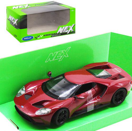 Машинка металлическая Ford GT Red (150413)