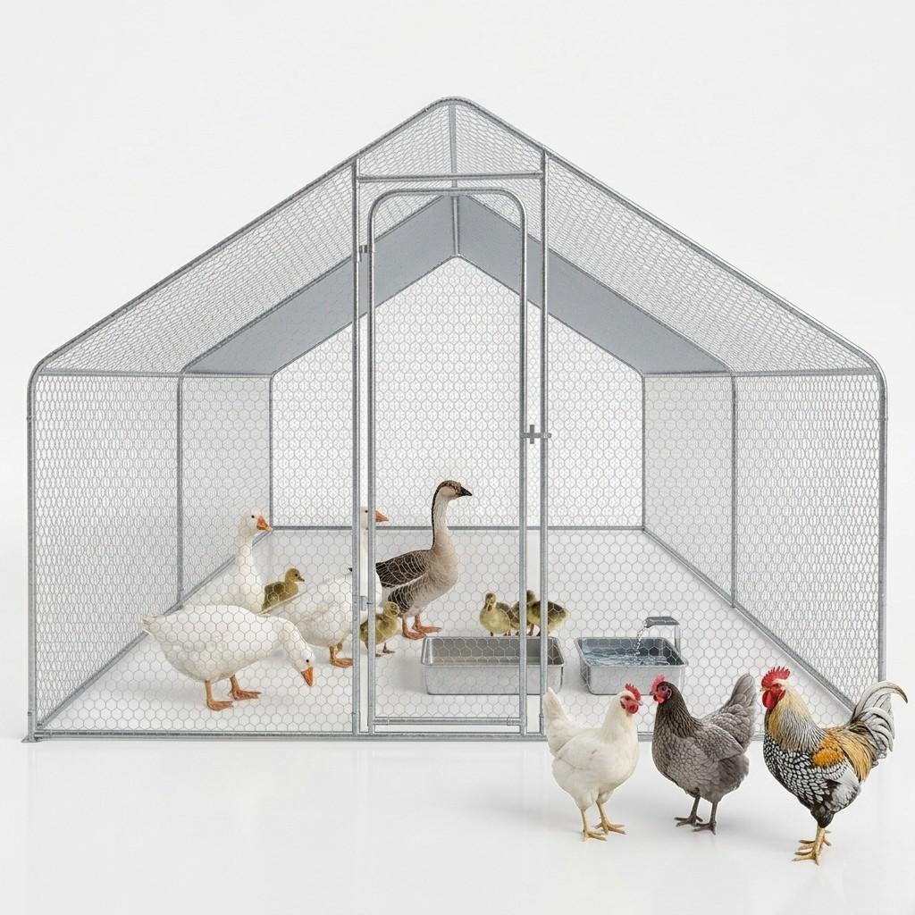 Вольєр для птахів Helper HP-1083 1,4х1,2 x1,2 м 1,7 м2 курник металевий