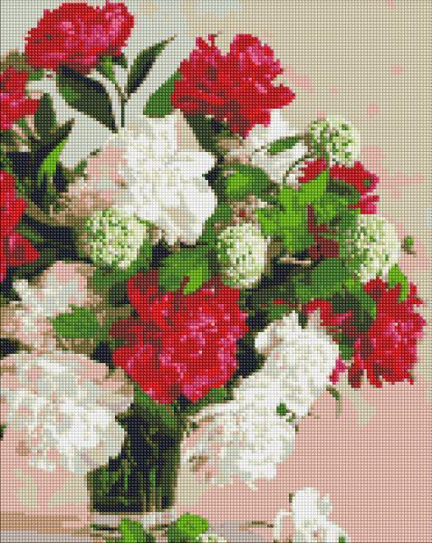 Алмазная мозаика Идейка Пионы 40x50 см (Id-AMO7086)