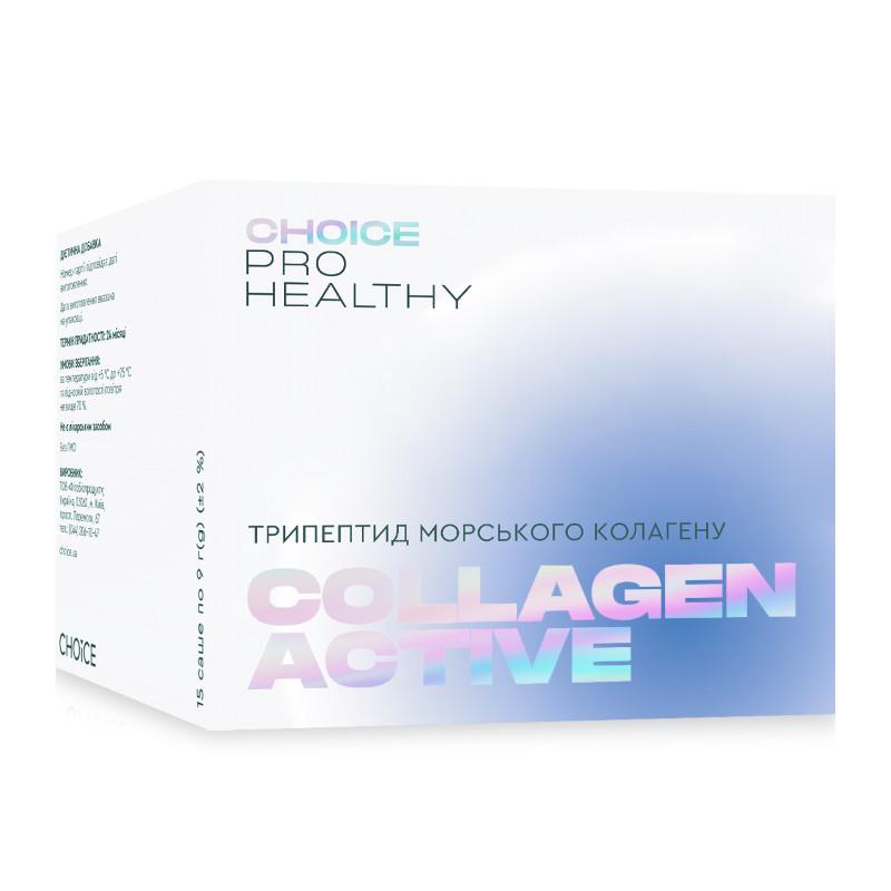 Трипептид морского коллагена для молодости и красоты Collagen Active Pro Healthy Choice 15 саше (99101109101)