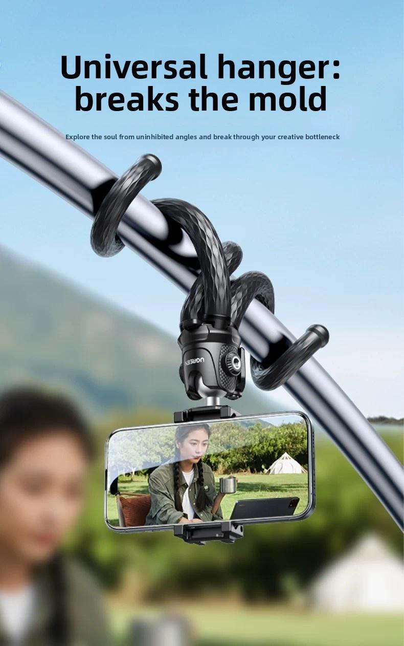 Штатив телескопічний Ugreen 360° алюмінієвий 287 мм (29657155) - фото 11