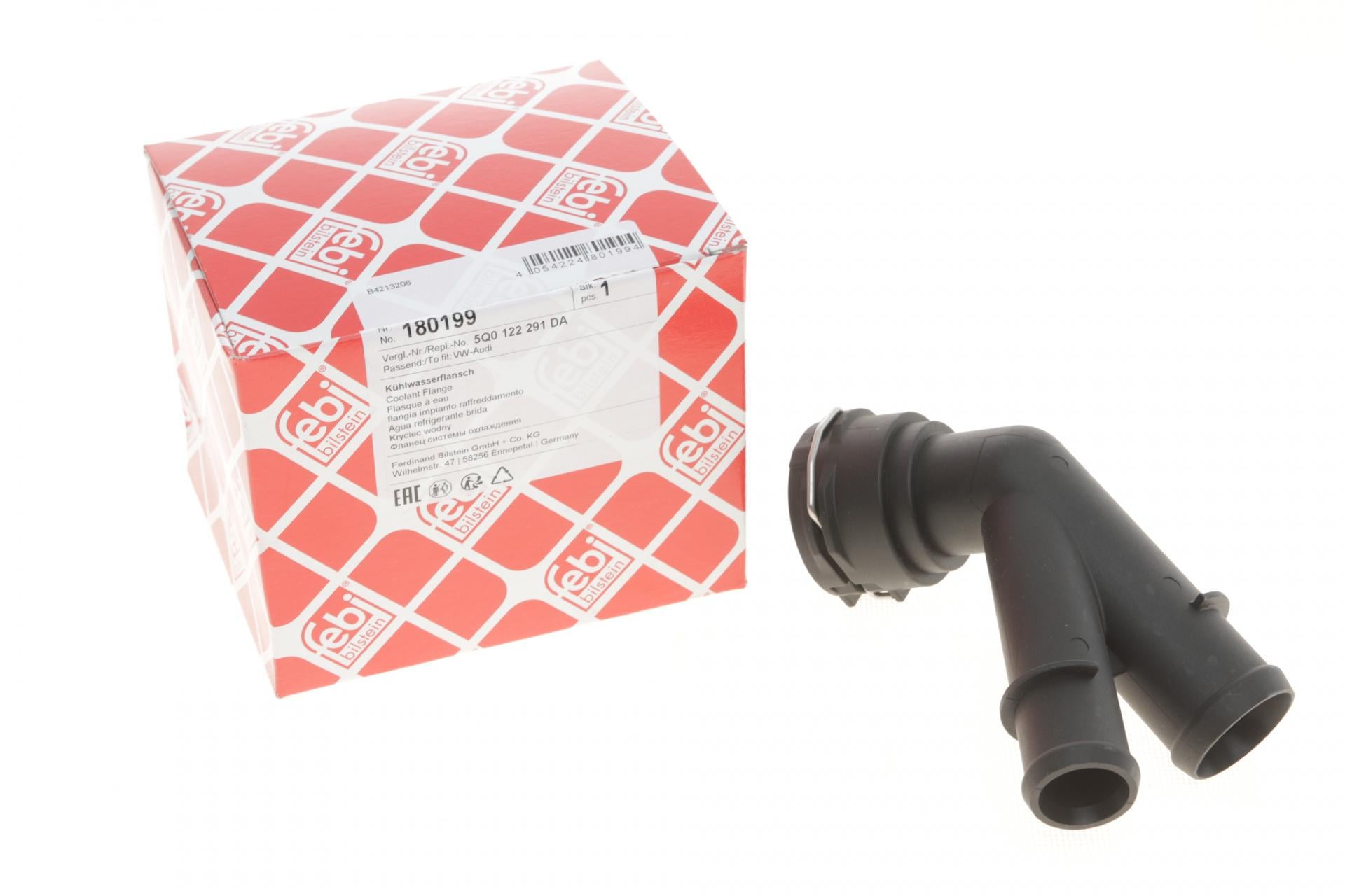 Фланец системы охлаждения VW Passat/Tiguan 2.0 TSI 15- (180199)