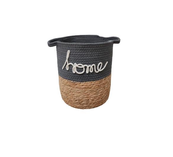 Корзина с надписью Home L 27х28 см (1127)