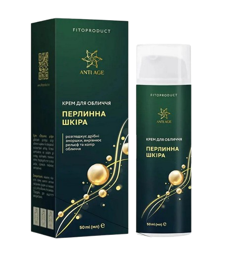 Жемчужная кожа крем для лица Фитопродукт осветляющий с экстрактом жемчуга 50 мл (4820159306602)