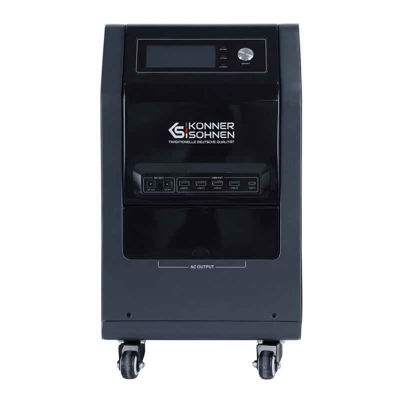 Портативная электростанция Konner&Sohnen 3 в 1 KS 3000PS 3000 Вт (KS 3000PS)