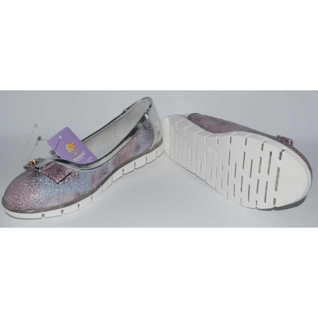 Туфлі для дівчинки Tom.m 105-3043-26 р. 34 22,5 см Білий/Рожевий (105-3043-26-34) - фото 5