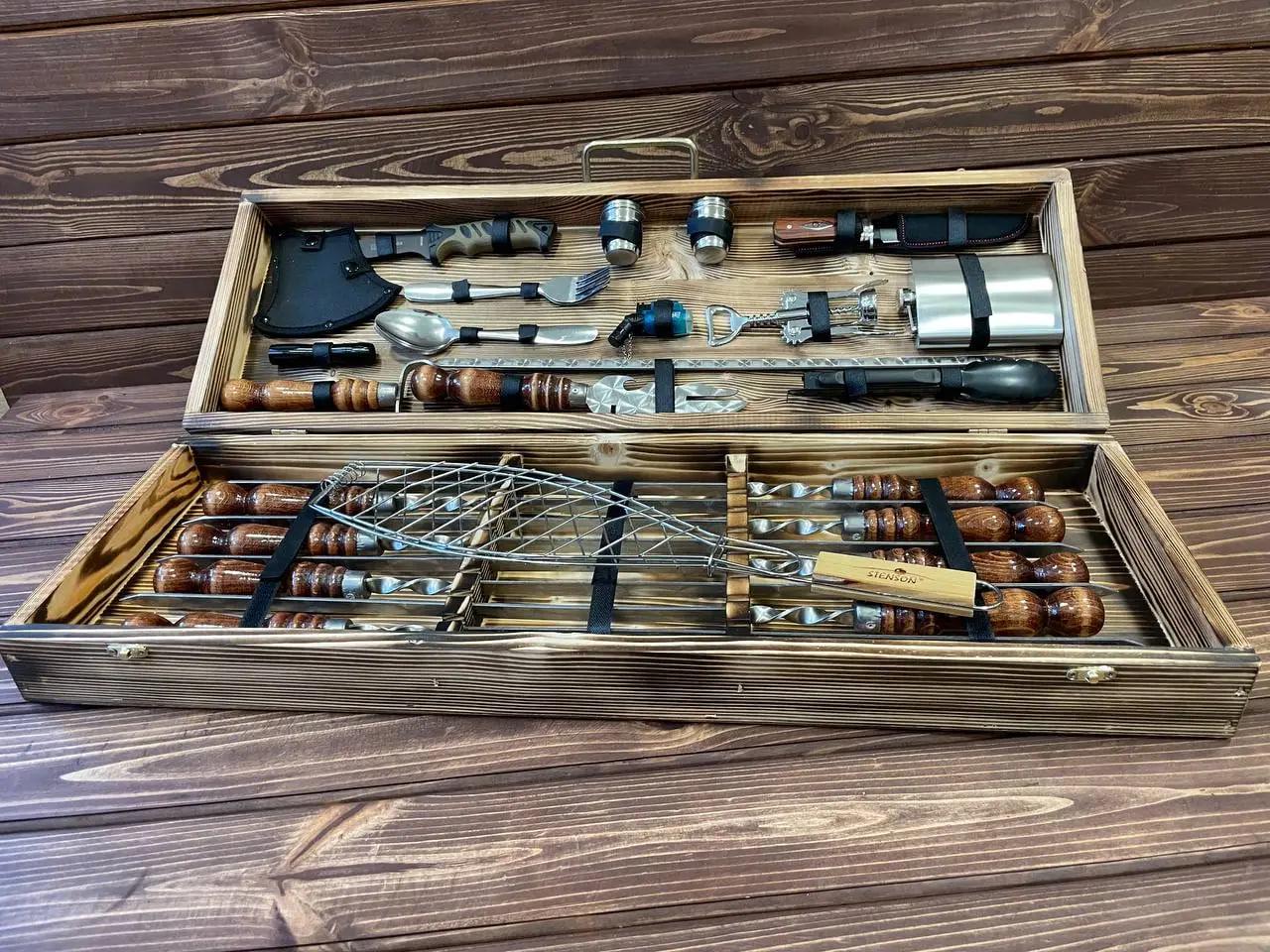 Набор шампуров Fisher №5 в кейсе (10642771) - фото 3