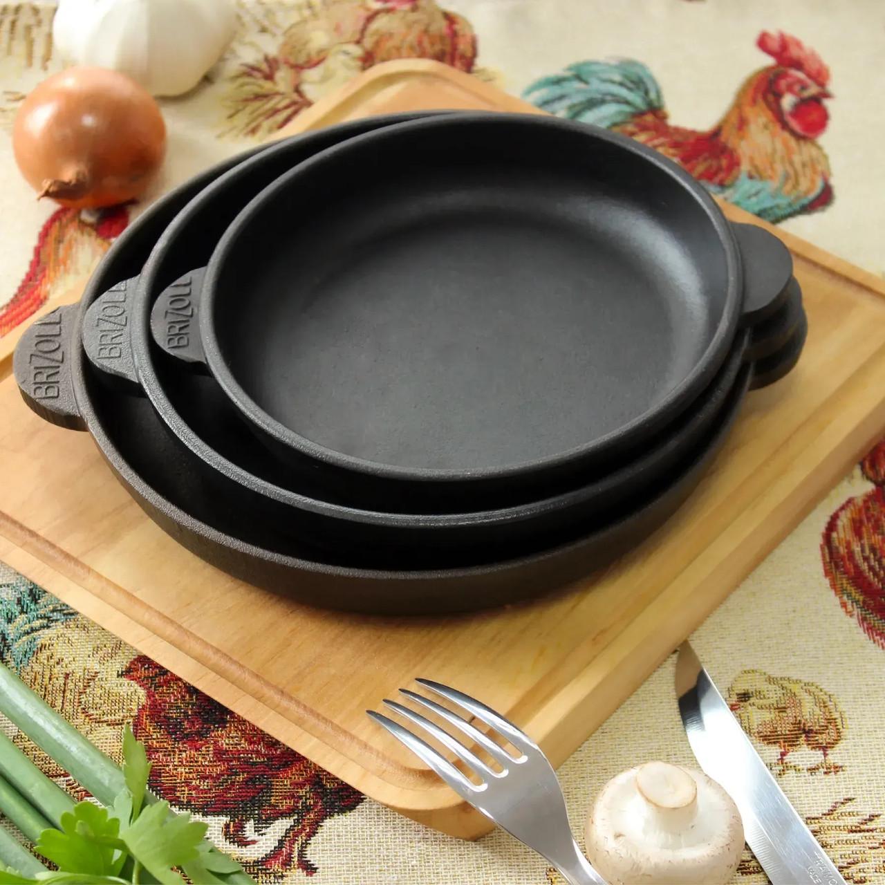 Сковорода чавунна Brizoll Н1825 HoReCa 18х2,5 см (2381104816) - фото 7 Сковорода чавунна Brizoll Н1825 HoReCa 18х2,5 см (2381104816) - фото 7