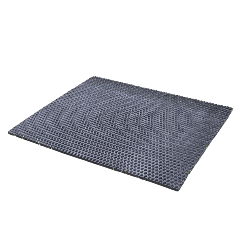 Килимок під миски для домашніх тварин OSPORT 80х60 см Чорний (R-00035)